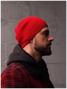 img 2 attached to Hat Cousteau beanie knitted ALEKON men''s women''s unisex size 54-60