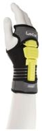 wrist guard decathlon wedze defence wrist, r. l (16 - 18 cm), black/yellow logo