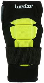 img 3 attached to Wrist guard Decathlon WEDZE DEFENCE WRIST, r. L (16 - 18 cm), black/yellow