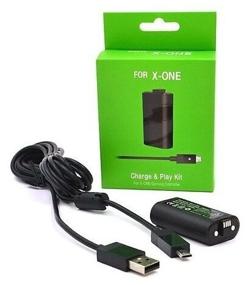 img 1 attached to Charger Play & Charge Kit for Xbox One (black)