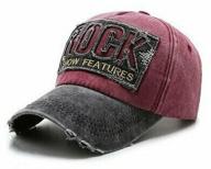 baseball cap rammax. it&quot;s my style bsb_cap-03/burgundy gray_rock logo