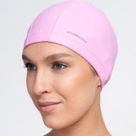 swimroom “pu swim cap”, adult, black логотип