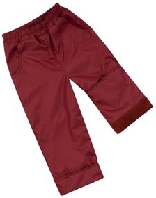 img 1 attached to Trousers on fleece autumn/spring Arctic kids up to 0 -2 degrees