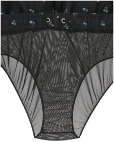 img 3 attached to Speedo Swim Shorts Speedo Digital Printed Leisure 14" XXL 54-56, black/green