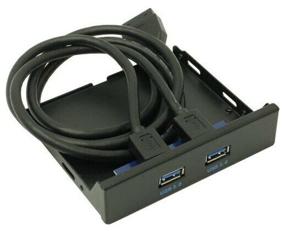 img 2 attached to Panel for case with USB ports Exegate U3H-615