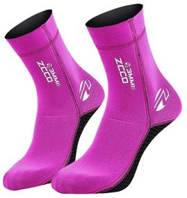 img 2 attached to Neoprene socks 3 mm for diving ZCCO black
