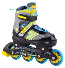 img 4 attached to Sliding roller skates ALPHA CAPRICE X-TEAM green (XS)