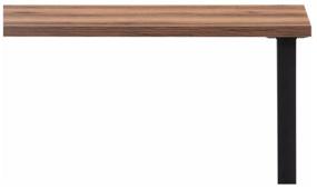 img 1 attached to Bar counter Woodville Dylan Loft 120x40x110 dark oak delano