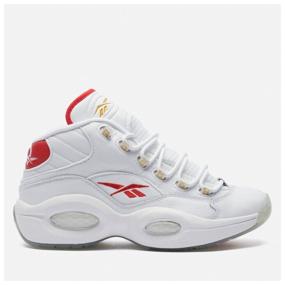 img 4 attached to Reebok Question Mid Men''s Sneakers White, Size 44.5 EU