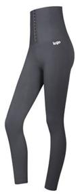 img 3 attached to High waist leggings with corset for yoga and fitness LACOGI (FS-YJK001), black, size L