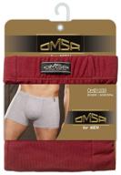 omsa boxers, size 56 (4xl), grigio melange логотип