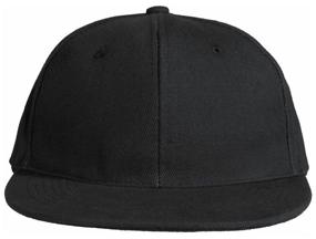 img 4 attached to Baseball Cap Unit Snapback with straight peak, white