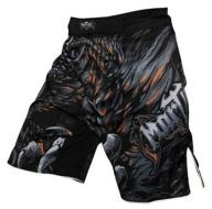 shorts mma athletic pro. dragon flight ms-122m logo