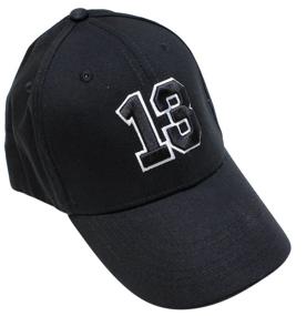img 2 attached to Baseball cap Athletic pro. 13 Black 53-60