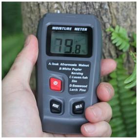 img 4 attached to Wood moisture meter - digital tester MOISTURE METER / Hygrometer, moisture meter, wood techmeter