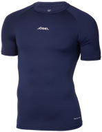 compression t-shirt with short sleeves camp performdry top ss, dark grey, r. m логотип