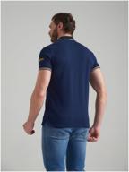 men''s polo shirt 65m-rr-1366 red-n-rock&quot;s blue 46 logo