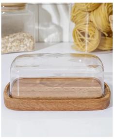 img 2 attached to Butter dish Sugar&Spice Rosemary 180х95х65 (wood/plastic)