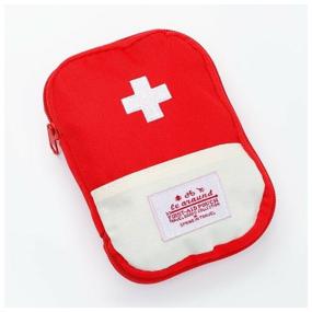 img 3 attached to Camping first aid kit, 18x13 cm, travel, for home and garden, first aid kit for medicines, bag first aid kit mini first aid kit