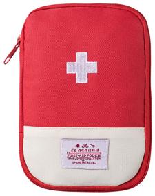 img 2 attached to Camping first aid kit, 18x13 cm, travel, for home and garden, first aid kit for medicines, bag first aid kit mini first aid kit