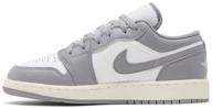 nike air jordan 1 low vintage gray gs, 40eu logo