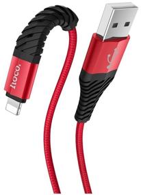 img 1 attached to Cable Hoco X38 Cool Charging USB - Lightning, 1 m, black