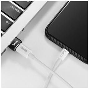 img 1 attached to Adapter Hoco UA6 USB to Type-c black