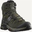 salomon boots quest 4 gtx ru 43 uk 9.5 us 10, desert palm/black/kelp logo