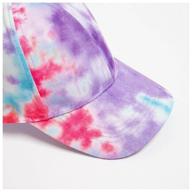 women''s cap "tie-dye" minaku color purple, size 56-58 7322565 логотип