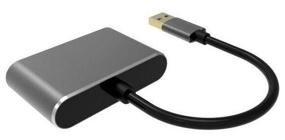 img 2 attached to VCOM Telecom USB 3.0 adapter cable (Am) --> HDMI(f)+VGA(f), Aluminum Shell, VCOM