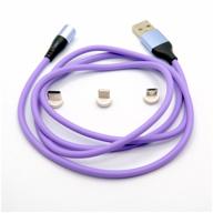 vaorlo magnetic 3 in 1 cable / charging and data cable / universal lightning cord (iphone, ipad) + type-c + micro-usb (android) логотип