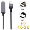hdtv type-c to hdmi adapter cable for mirroring from smartphone or laptop to tv, projector 4k 30hz logo