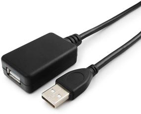 img 3 attached to USB 2.0 cable 5 meters active male-female