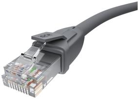 img 3 attached to Professional patch cord 10m UTP cat.6, gray, GCR, molded, ethernet high speed 10Gbps, computer cable for internet