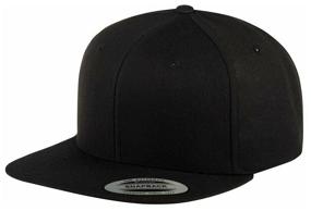 img 1 attached to Baseball cap with straight peak FLEXFIT 6089M