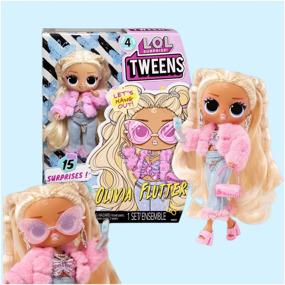 img 2 attached to Doll L. O. L. SURPRISE! Tweens Fashion Doll Olivia Flutter 4 series, LOL Surprise Twins Fashion Doll Olivia Flutter, 16.5 cm. 588733
