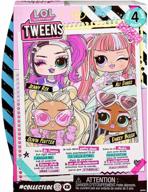 doll l. o. l. surprise! tweens fashion doll olivia flutter 4 series, lol surprise twins fashion doll olivia flutter, 16.5 cm. 588733 logo