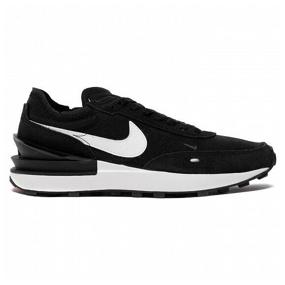 img 2 attached to Nike Waffle One women''s sneakers black, Size 37.5 EU