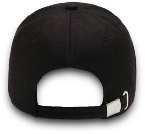 img 3 attached to Cap/Baseball cap/Black/Men''s/Women''s