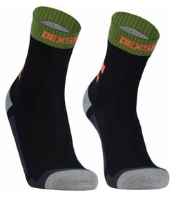 img 4 attached to DexShell socks, size L, black/green