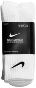 img 3 attached to Unisex Nike white socks set (41-46) Size