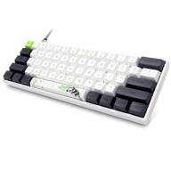gaming keyboard skyloong gk61 panda, brown switch, russian layout логотип