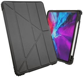 img 4 attached to BUMPER FOLIO Flip Case for Apple iPad Pro 12.9" (2018/2020/2021/2022)