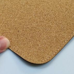 img 2 attached to Xiaomi MIIIW Oversized Leather Cork Mouse Pad 900*400mm MWMLV01 Brown
