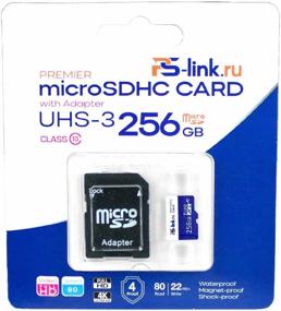 img 4 attached to Memory card Ps-Link 32GB MicroSDXC Class 10 UHS-3 with adapter