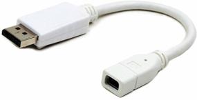img 4 attached to Adapter miniDisplayPort (F) - DisplayPort (M) Cablexpert A-mDPF-DPM-001-W 16cm white