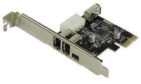 img 1 attached to PCI-E controller, 1394a, 3ext 1int port, model PCIe1394a(ver.2), Espada