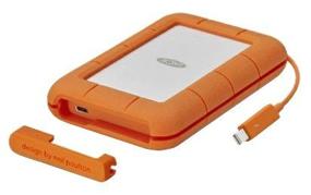 img 4 attached to 1 TB External HDD Lacie Rugged Thunderbolt USB-C, USB 3.2 Gen 1 Type-C, Thunderbolt, orange