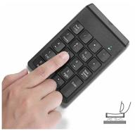 miniature numpad wireless keyboard with 18 keys, numeric keypad 2.4ghz wireless keyboard numeric keypad keypad. logo