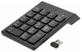 img 3 attached to Miniature NumPad Wireless Keyboard with 18 Keys, Numeric Keypad 2.4GHz Wireless Keyboard Numeric Keypad Keypad.